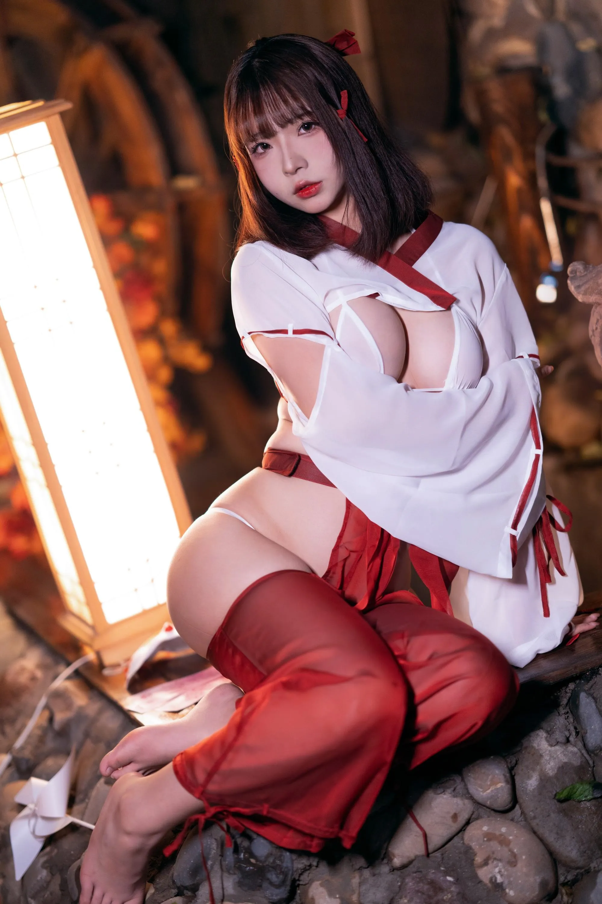 yuuhui玉汇 – NO.032 巫女 [120P]插图1